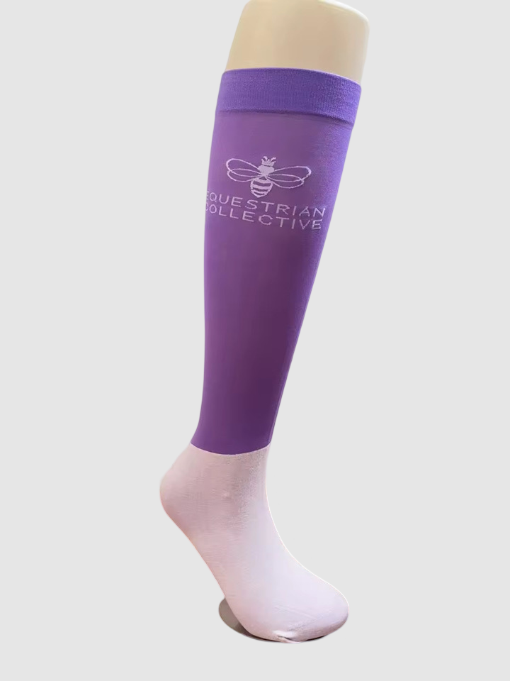 Ultra Thin Long Socks 2pk - Jewel